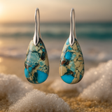 Orelia | Tengerkék fülbevalók