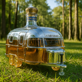 Klasszikus Airstream Whisky Üveg Utazásokhoz