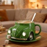 CARISTA | Klasszikus autós mintás espresso csésze