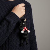 Merész ló - Fekete és piros Kulcstartó